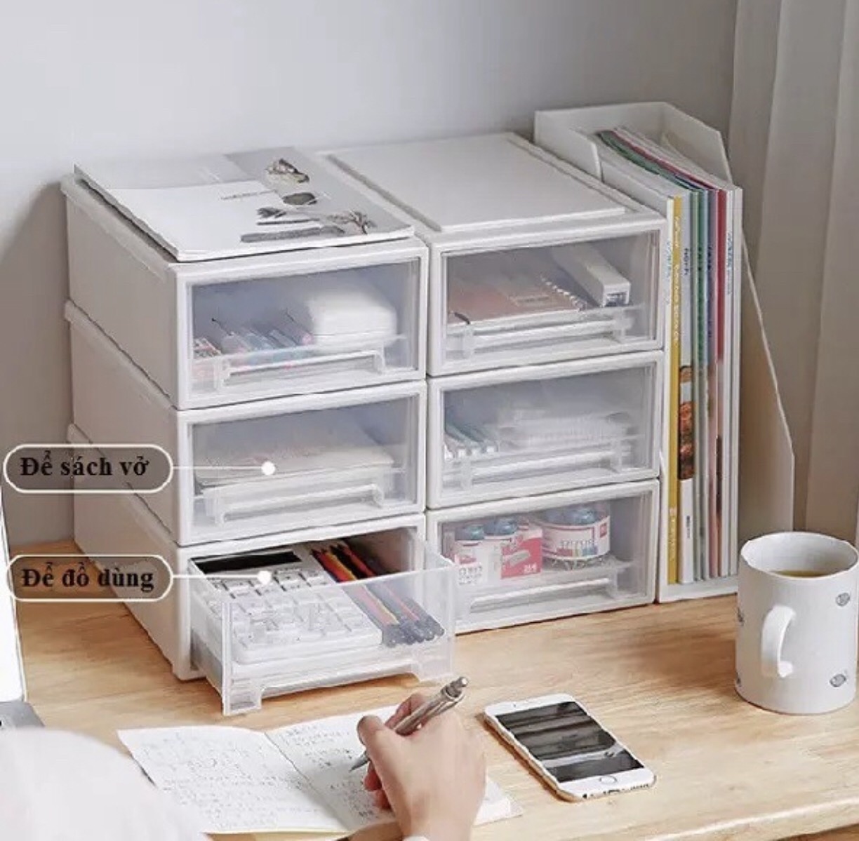 Hộp ngăn kéo đựng đồ đa năng cao cấp Homestar
