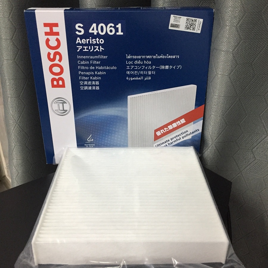 Lọc Gió Điều Hòa Tiêu Chuẩn BOSCH S4061 Toyota Wigo ( 2017 - ) ; Honda ( 2003 - 2005 );.. | Hibu