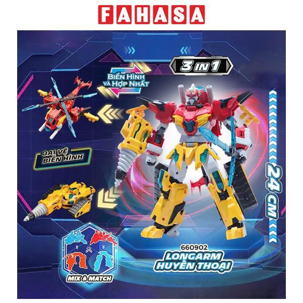 Đồ Chơi Robot Longarm Huyền Thoại Biến Hình Và Hợp Nhất 3 Trong 1 - Glory Alliance 660902