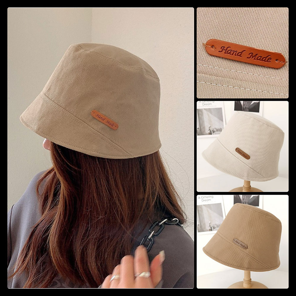 Nón bucket Kaki - mũ tai bèo Handmade phong cách, cá tính Unisex nam nữ