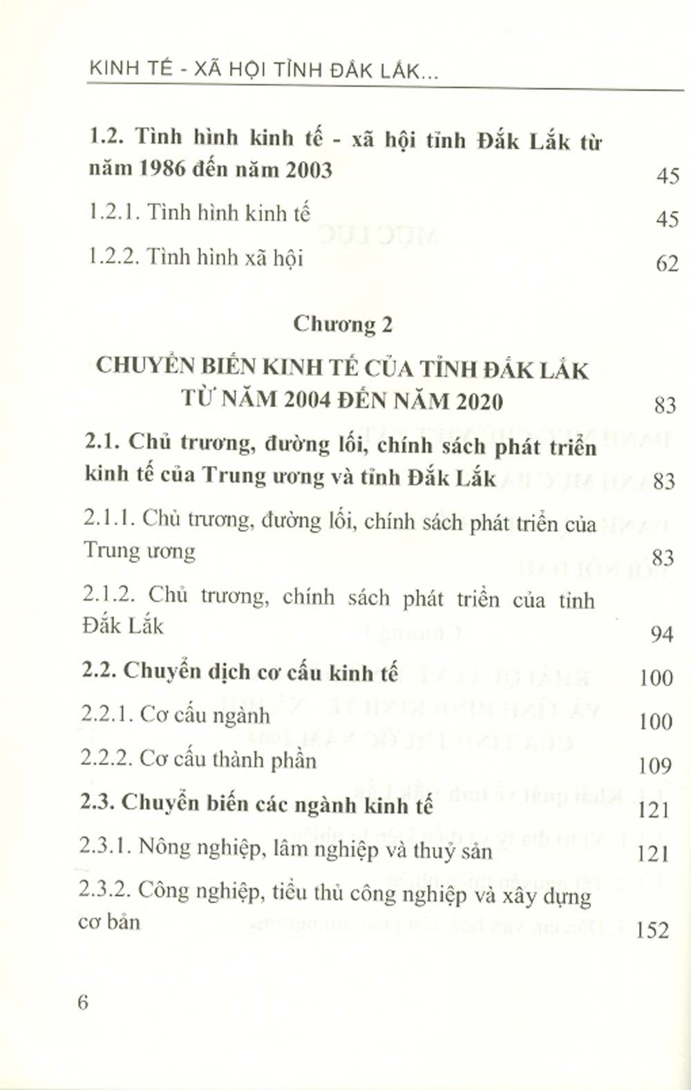 Kinh Tế - Xã Hội Tỉnh Đắk Lắk Từ Năm 2004 Đến Năm 2020