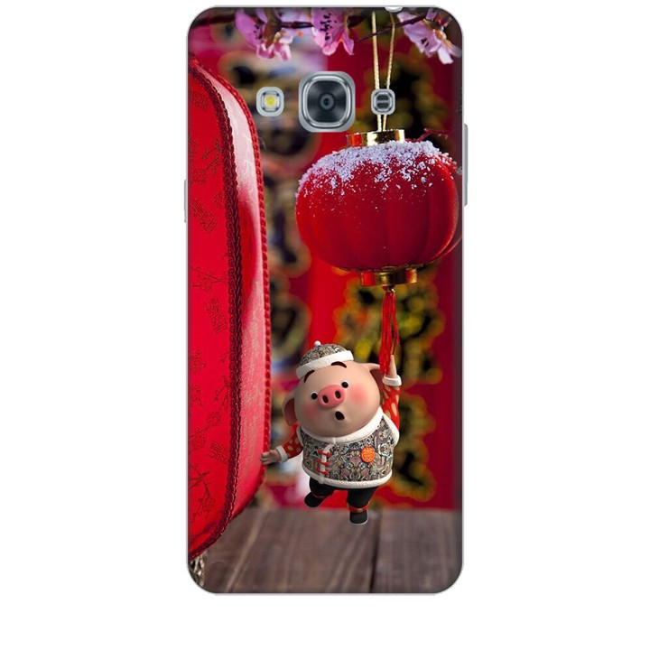 Ốp lưng dành cho điện thoại  SAMSUNG GALAXY J3 PRO 2016 Heo Chúc Tết