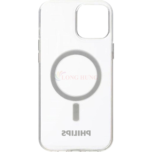 Ốp lưng chống sốc hổ trợ sạc không dây Philips Magnetic Phone Case dành cho iP 14 Pro DLK9614CP/74 - Hàng chính hãng