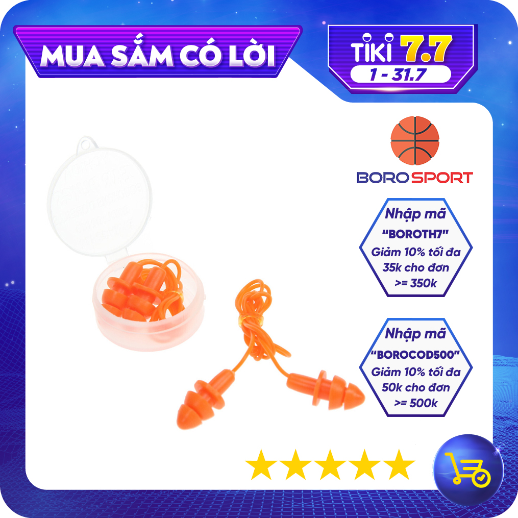 Bịt tai silicone chống tràn nước khi bơi Cleacco BORO SPORT