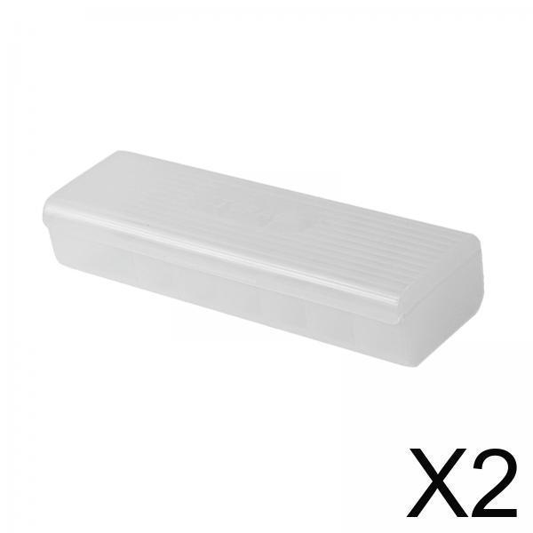 2x Charge Cable Management, Cable Cord Storage Box, Portable with Lid, Desktop