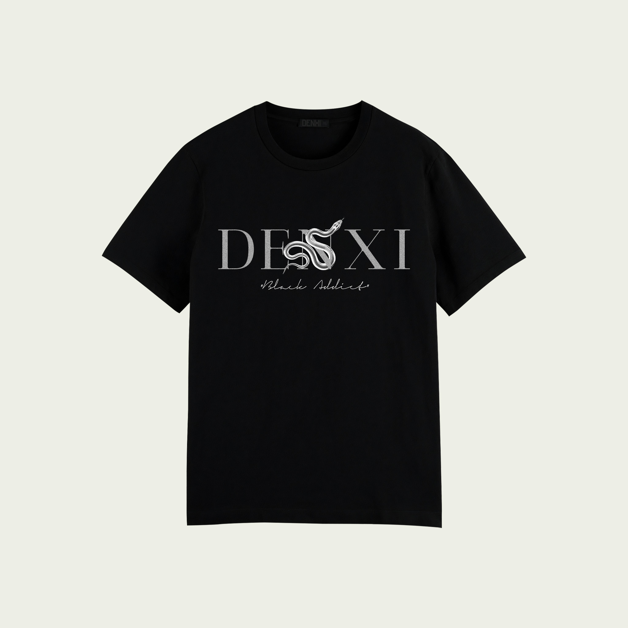 Áo thun tay lỡ dáng rộng Unisex chất Cotton BLACK ADDICT