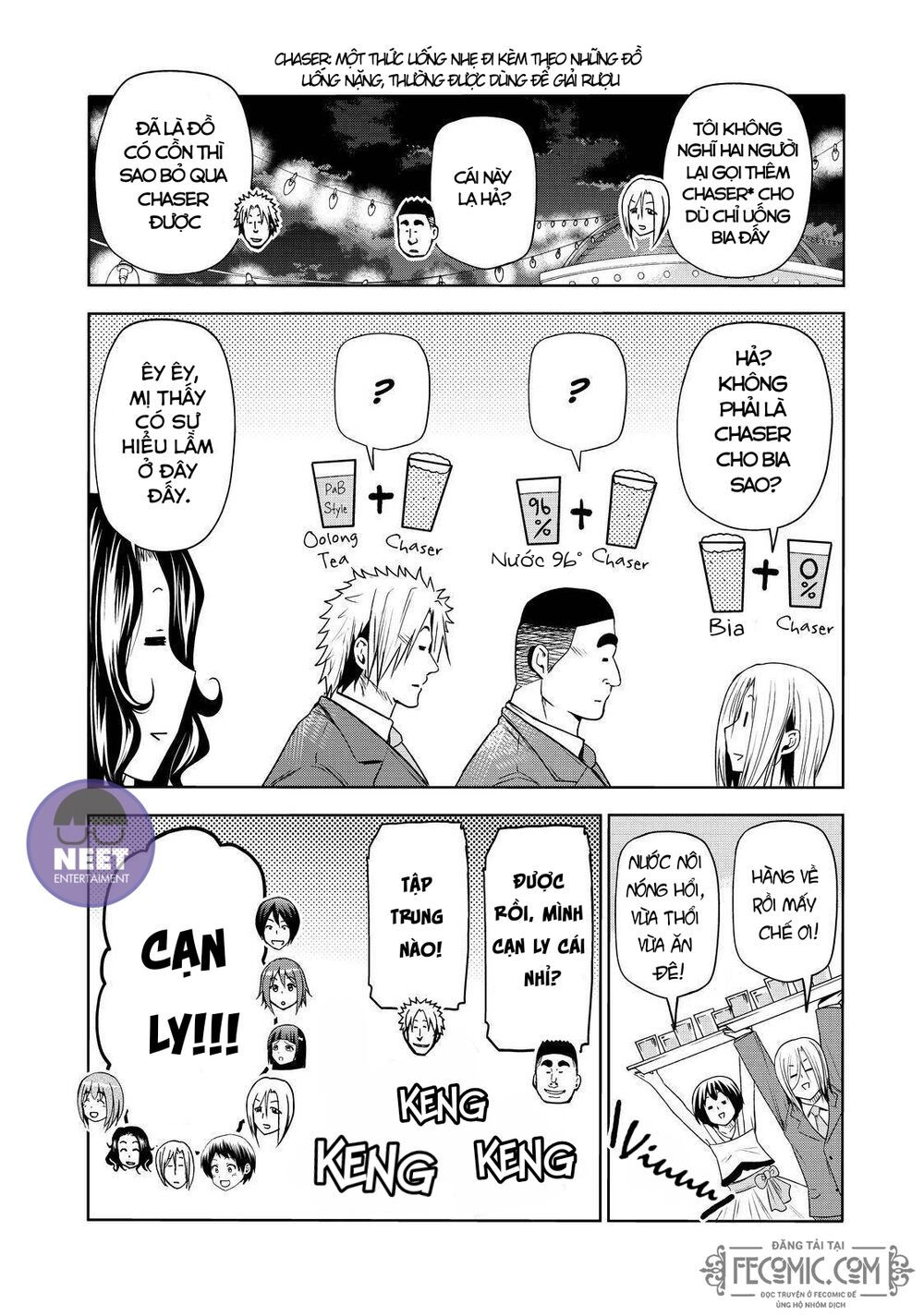 cô gái thích lặn - grand blue chapter 76 19
