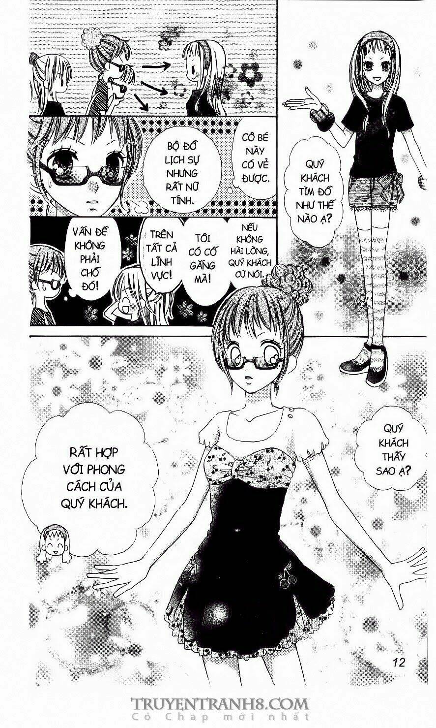 tiệm thời trang, love cotton chapter 7 9