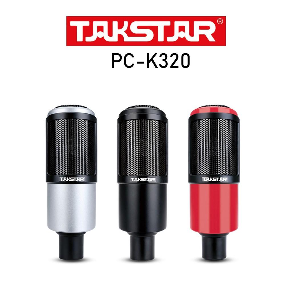 Mic thu âm Takstar PC-K320 Thu Âm Hát Livestream Phòng Thu Chuyên Nghiệp Âm Thanh Sống Động - Hàng Chính Hãng