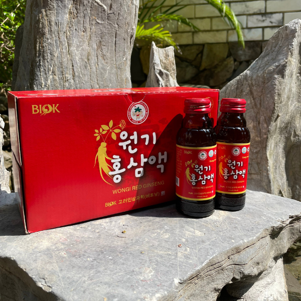 Nước Hồng Sâm Hàn Quốc WONGI RED GINSENG Hộp 10 chai