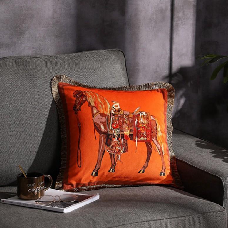 Gối Tựa Lưng | Gối Tựa Sofa, Gối Vuông Trang Trí Hoa Văn Hiện Đại Kích Thước 45x45cm