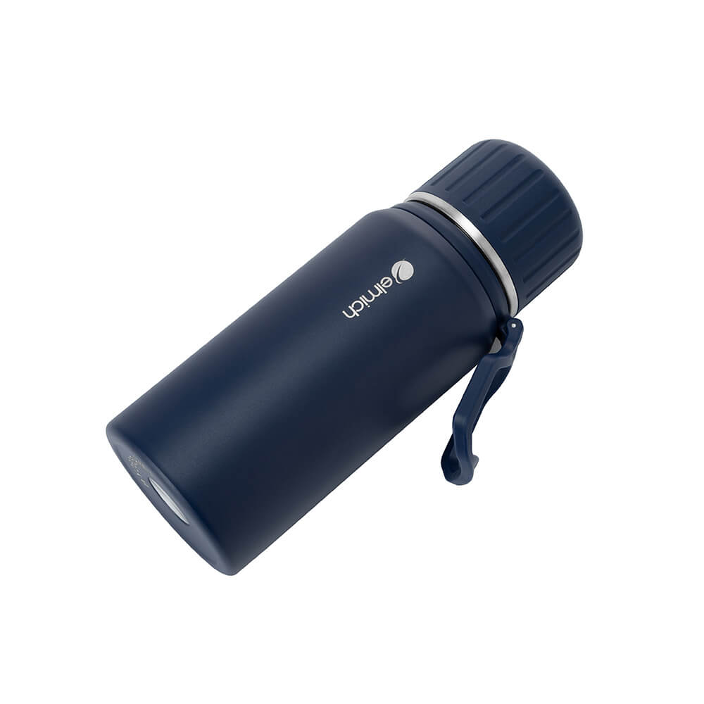Bình Giữ Nhiệt Inox 304 Elmich EL8346 600ml, Hàng Chính Hãng, Có Quai Xách, Đóng Mở Một Chạm-JoyMall