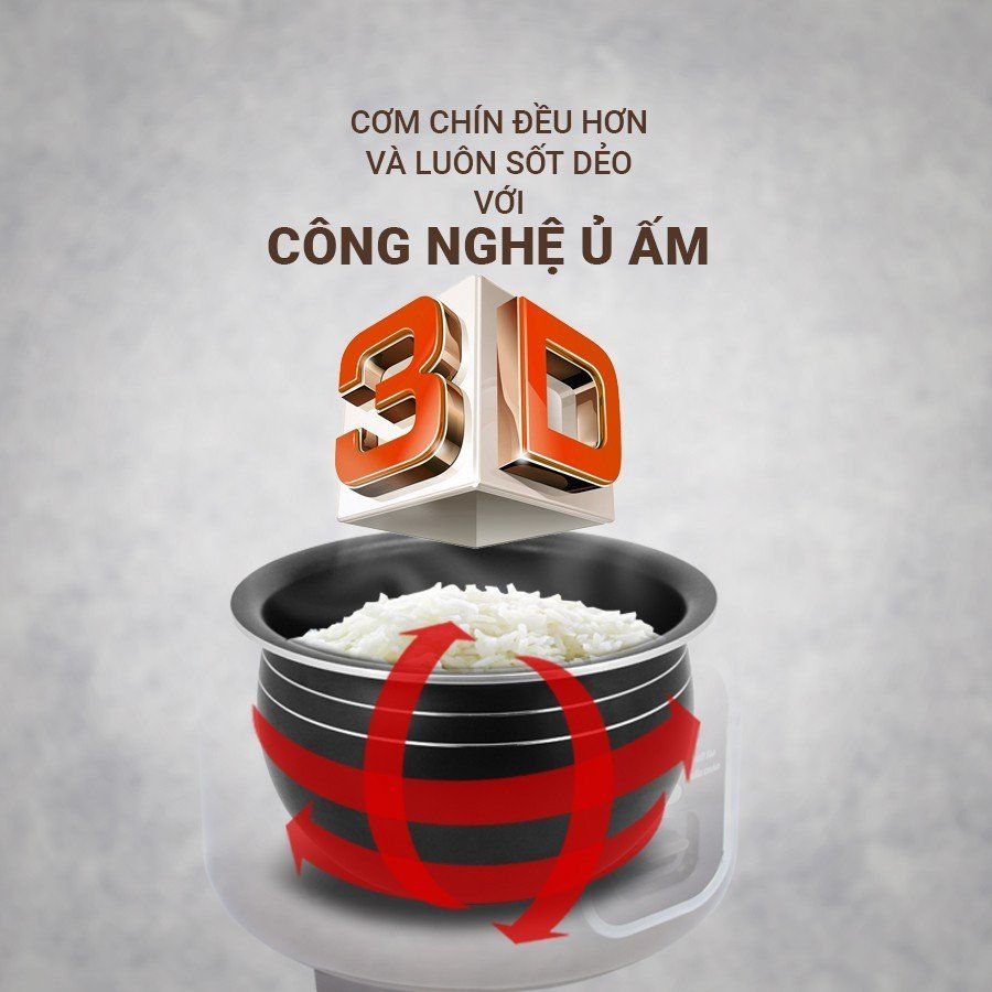 Nồi cơm điện cao cấp Kalpen R4 dung tích 1.8L hàng Đức - Hàng chính hãng