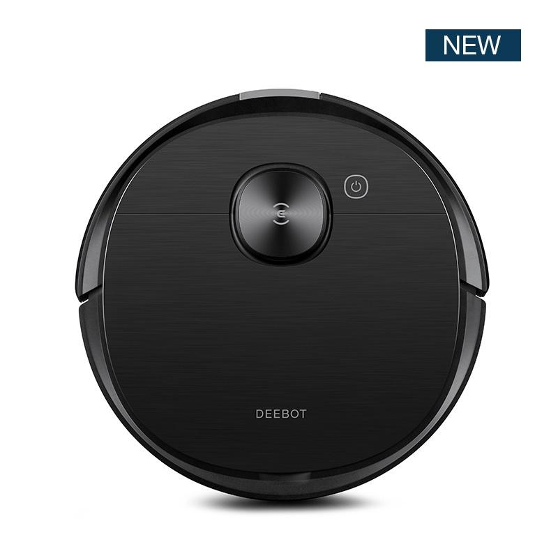 Robot Hút Bụi Lau Nhà Ecovacs Deebot OZMO T8 AIVI Pro, Thiết Lập Tường Ảo, Công Nghệ AI, Bộ Lọc Hepa Loại Bỏ 99% Bụi Mịn