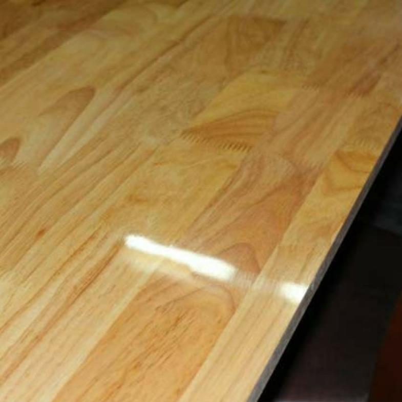 Mặt bàn gỗ cao su tự nhiên 30x60cm, chống thấm nước