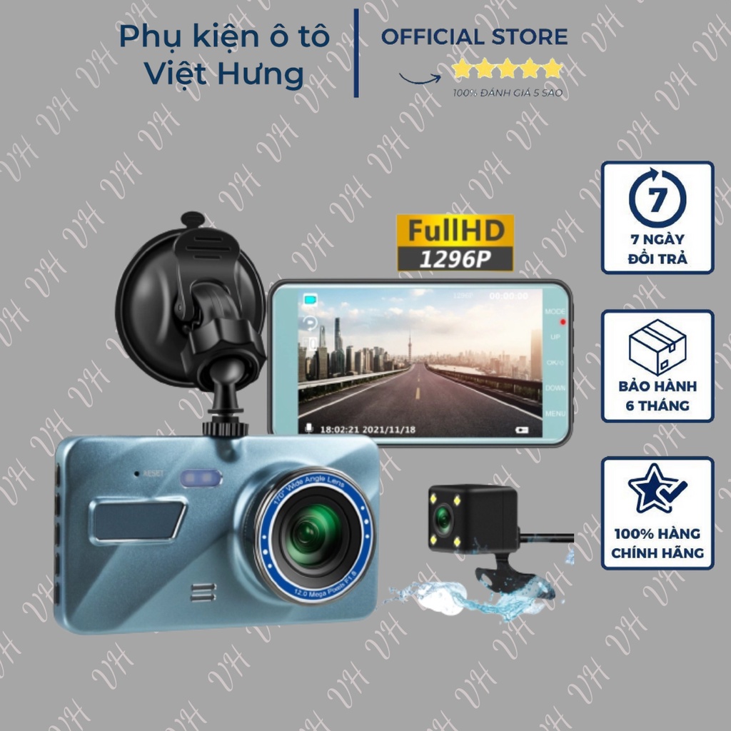 Camera Hành Trình Jerry5211 Độ Phân Giải Full HD Cho Hình Ảnh Sắc Nét, Chân Thực