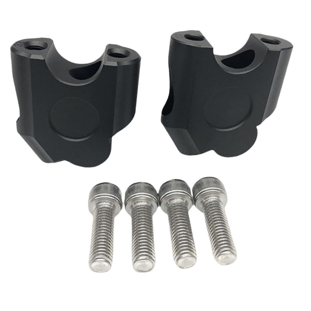 Motorcycle CNC Handlebar Riser Clamp 7/8\" Handlebars Clamp Easy Install
