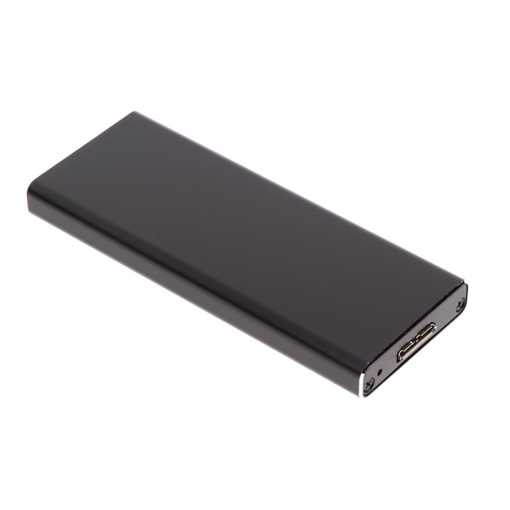 1Piece Aluminum USB 3.0 to NGFF M.2 SSD Enclosure Solid State Drive Case#1
