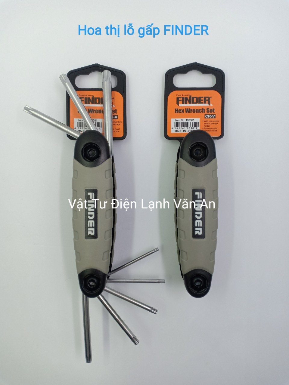 Bộ hoa thị lỗ gấp FINDER
