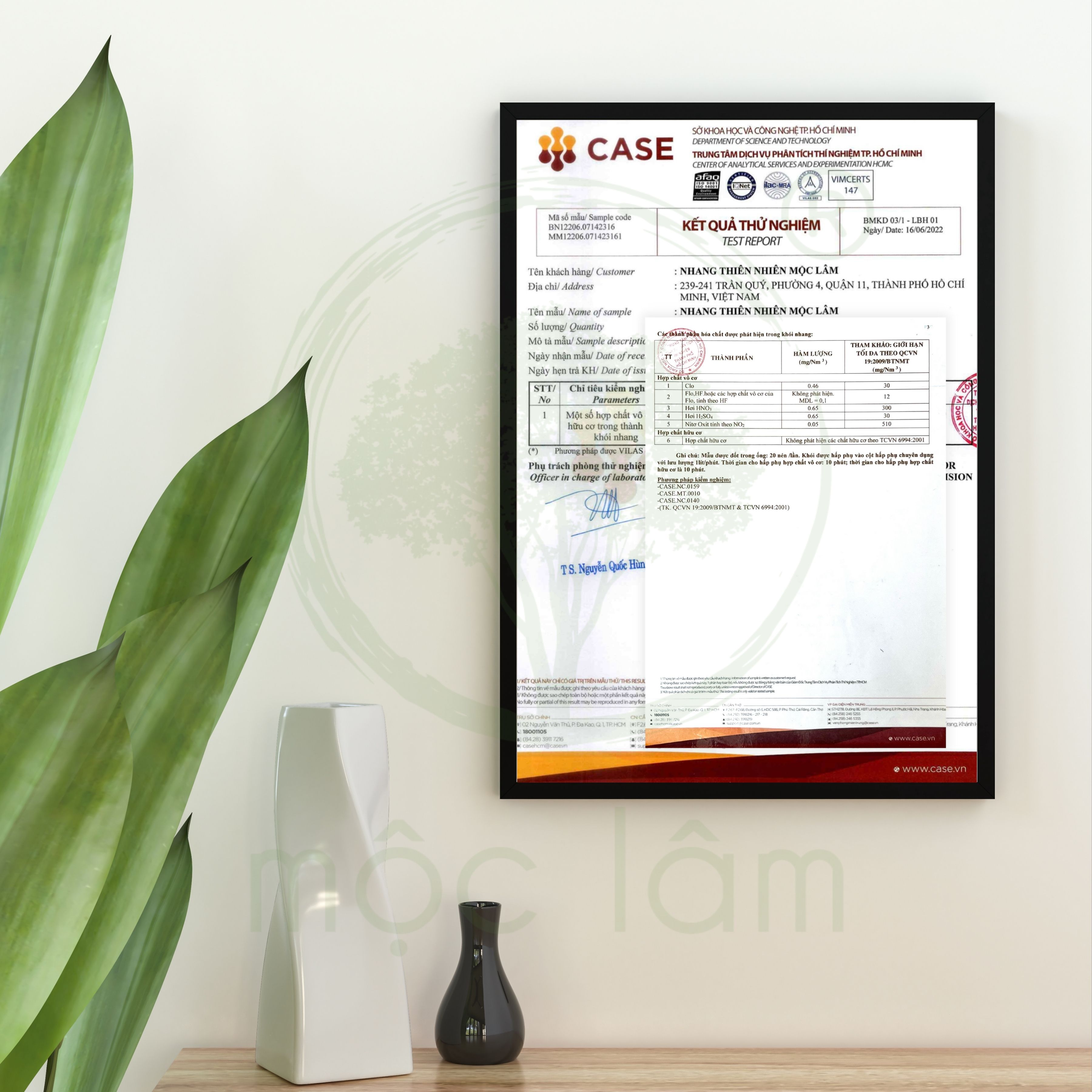 Nhang Trầm Hương MỘC LÂM 29cm 500cây, Nhang Sạch Ít Khói Ít Tàn, Hương Dịu Nhẹ, Nhang Phòng Máy Lạnh