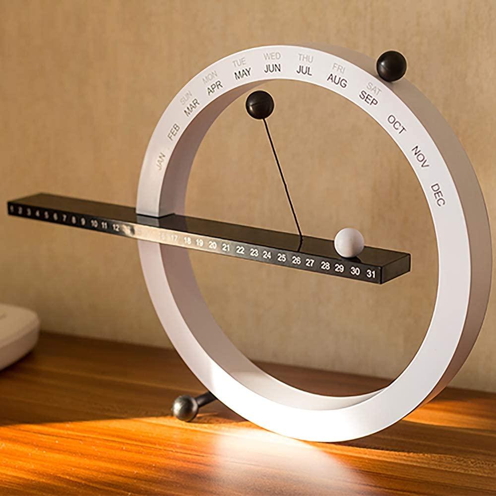 Đồng hồ treo tường từ tính, Lịch để bàn vạn niên