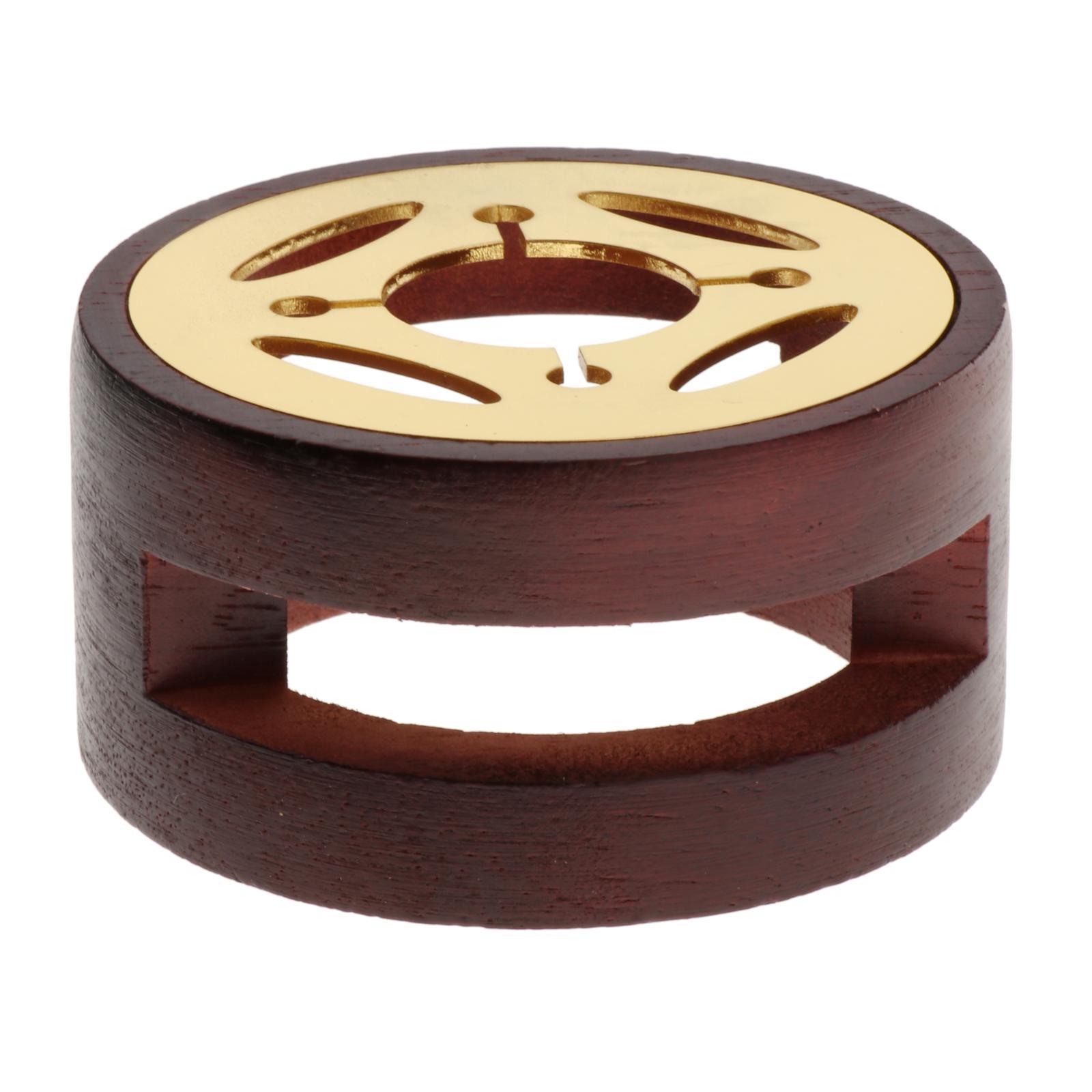 Sealing Wax Wooden with Copper Piece Melting Stove Stamp Greeting Card Seal Sealing Wax Melting Furnace