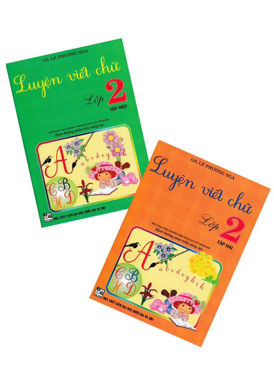 Combo Luyện Viết Chữ Lớp 2 - Tập 1+2