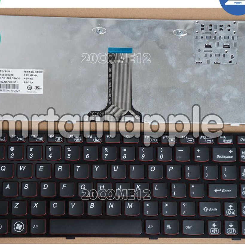 BÀN PHÍM LAPTOP DÀNH CHO LENOVO IDEAPAD Y400 CORE I dùng cho IdeaPad Y400N-IFI, Y400N-ISE