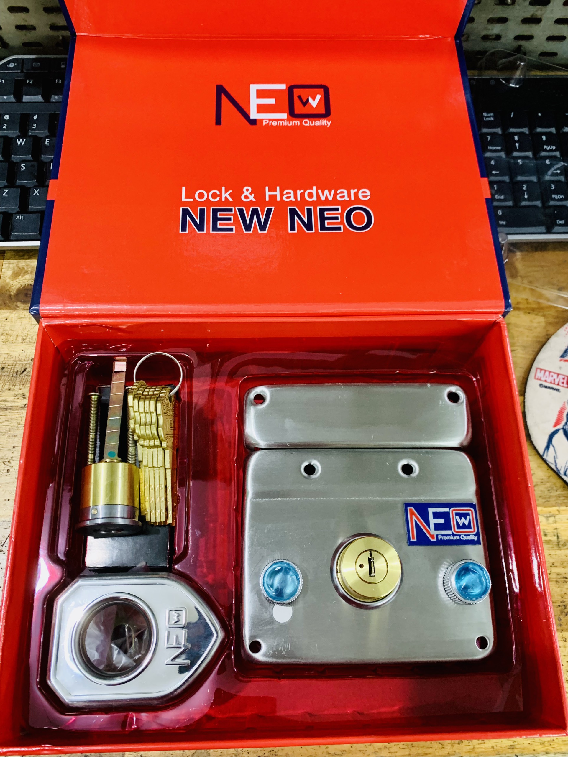 Khoá Cổng Neo V88 Inox 304