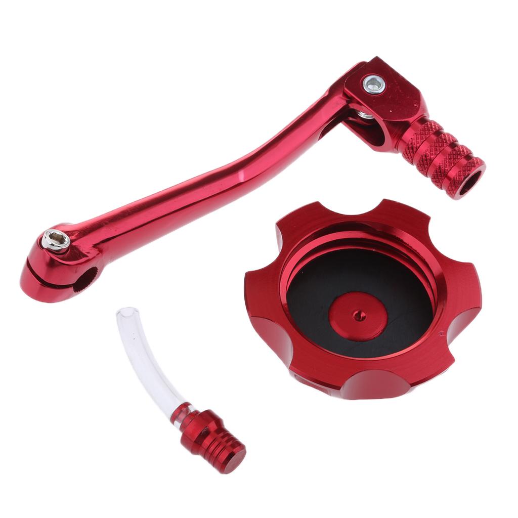 Gear Shifter Shift Lever Fuel Tank Cap for 110cc 125cc 150cc Pit Dirt Bike