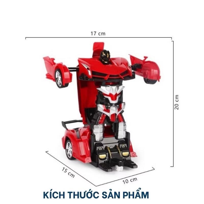Xe Ô Tô Điều Khiển Từ Xa, Xe Ô Tô Biến Hình Thành Robot, Đồ Chơi Thông Minh, Đồ Chơi Trẻ Em HT SYS