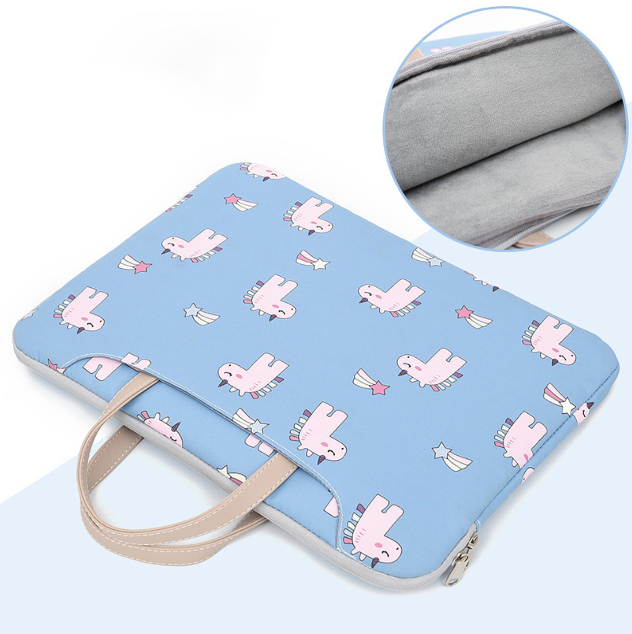 Túi xách chống sốc laptop máy tính xách tay, túi công sở nữ cặp đựng laptop cute dễ thương chống nước