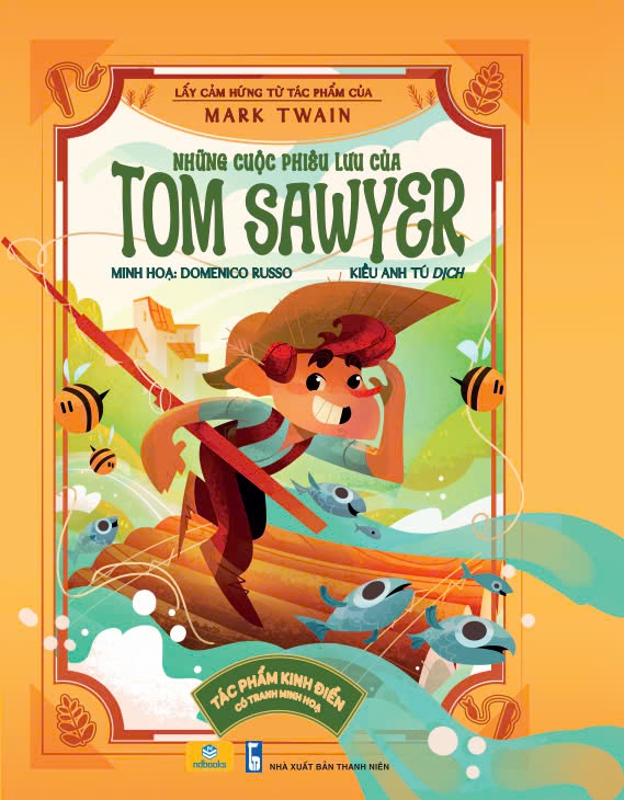 Sách - Cuộc Phiêu Lưu Của Tom Sawyer - ndbooks