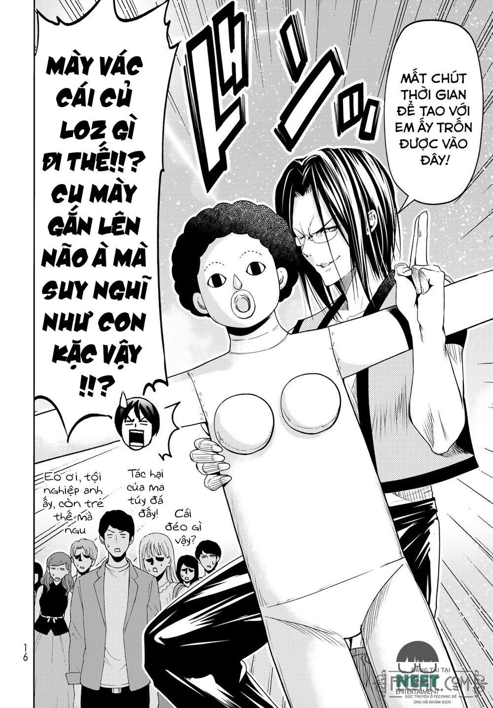 cô gái thích lặn - grand blue chapter 78 13