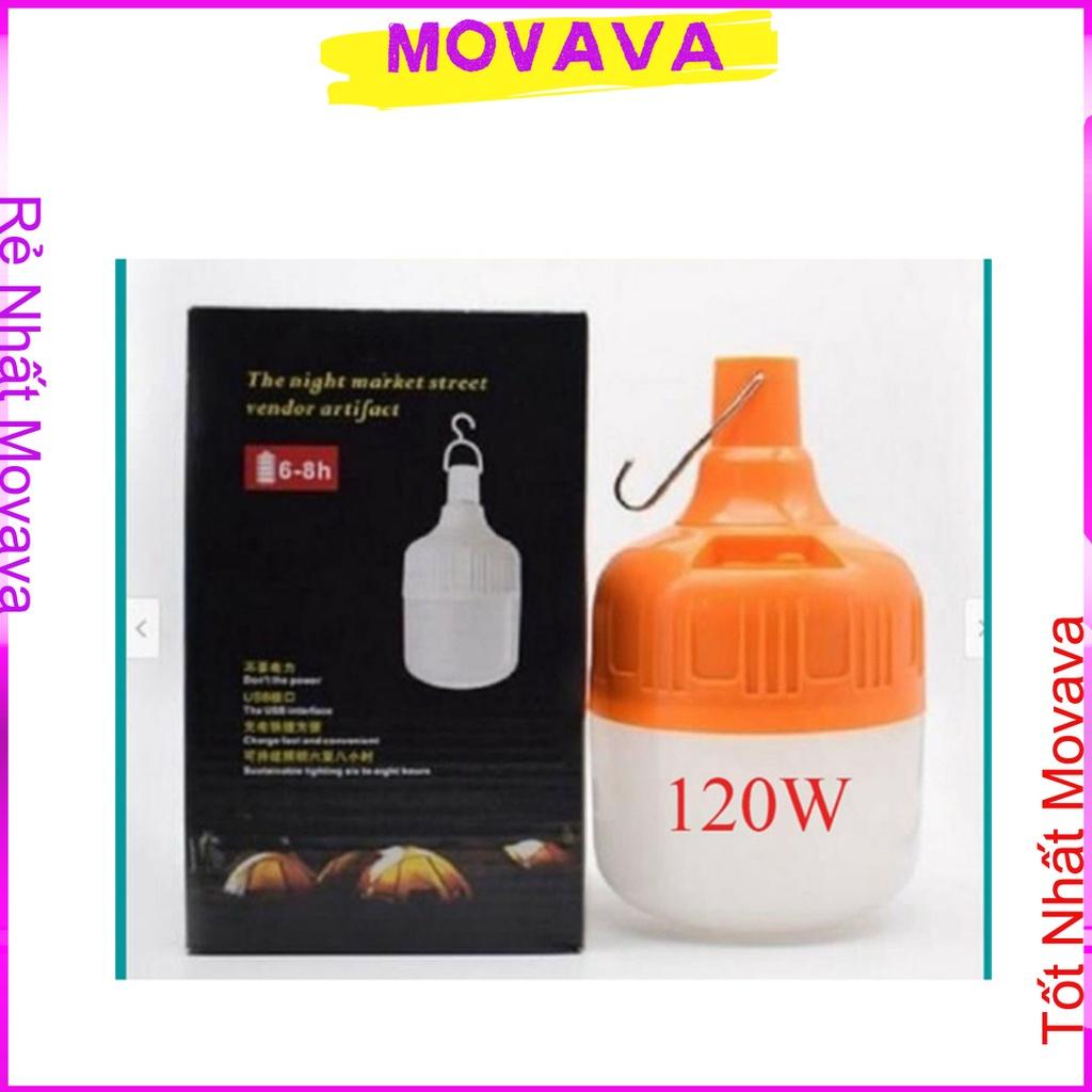 Bóng đèn tích điện đèn led sạc tích điện đa năng công suất 120W Loại to - BTDT1