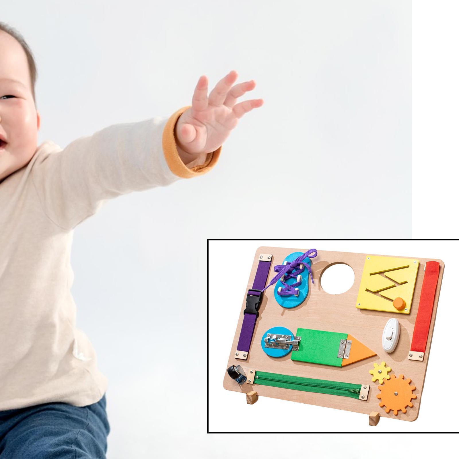 Busy Board Preschool Educational Toy for Toddler Preschool Kids