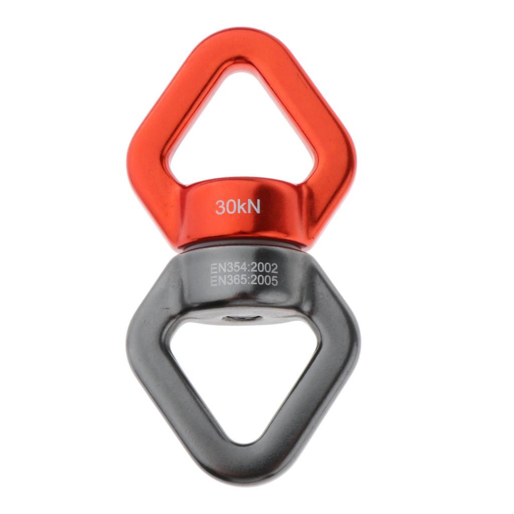 Set Of 2 Swing Swivel Rotational Rock Climbing Swivel Hanger Rope Connector
