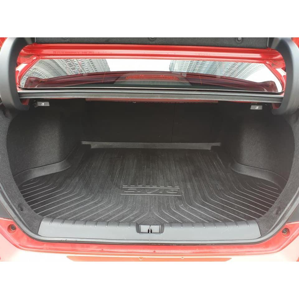 Lót cốp xe Honda Civic 2016-2021 nhựa dẻo, không mùi siêu bền