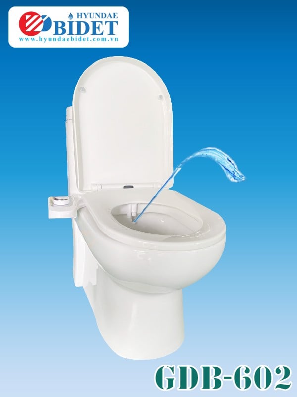 Vòi rửa vệ sinh thông minh Hyundae Bidet GDB602, Chính Hãng, BH 1 Năm, Không Dùng Điện