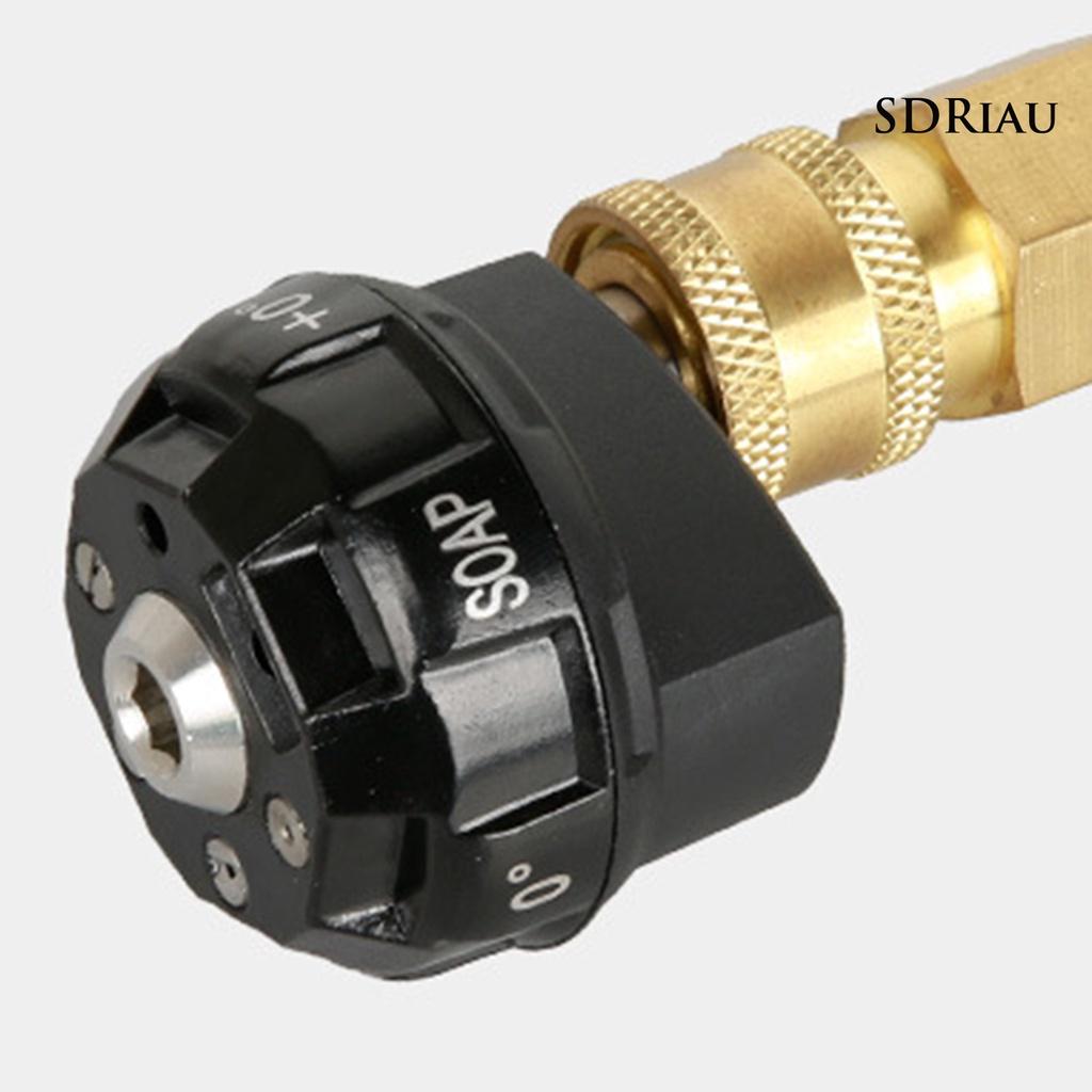 Vòi Xịt Rửa Xe Hơi 6 Trong 1 Bằng Hợp Kim Nhôm Có Thể Điều Chỉnh
