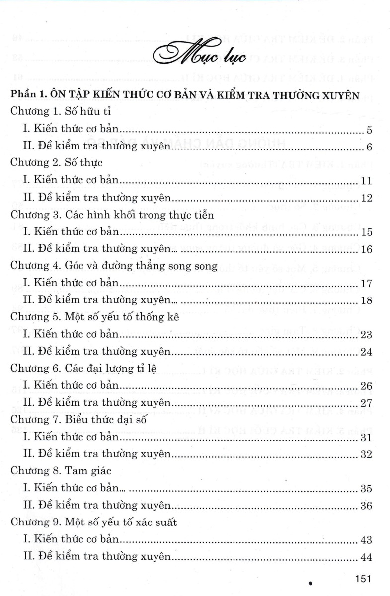 BỘ ĐỀ KIỂM TRA TOÁN 7