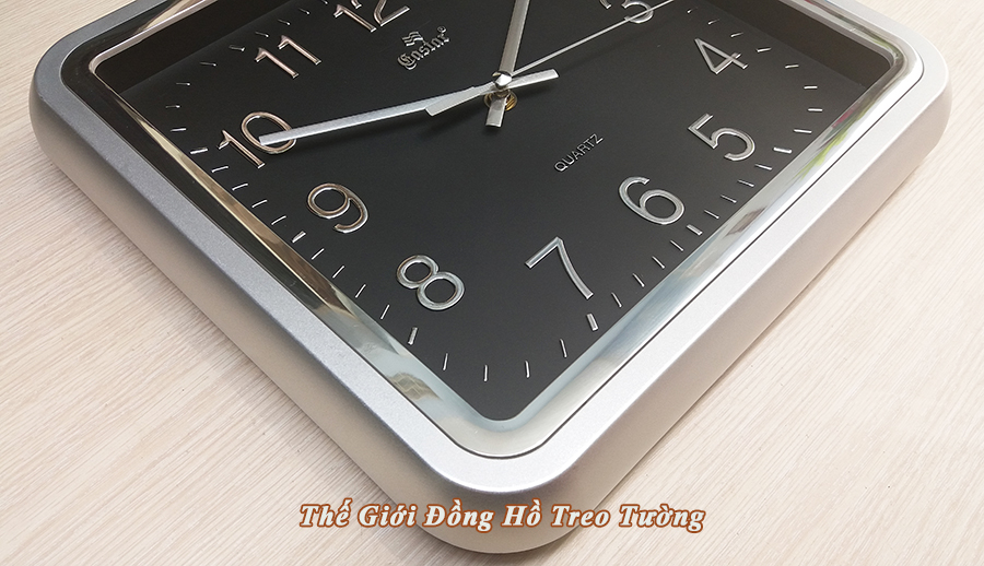 Đồng hồ Eastar Viền Bạc kim tuyến, Số nổi Ánh kim