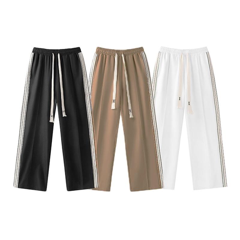 Quần Dài Nam Ống Rộng Họa Tiết Sọc Kẻ Phong Cách Thể Thao Năng Động Thời Trang Zenkonu QUAN NAM 140V2