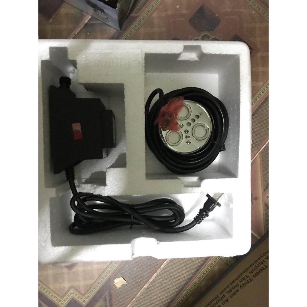 Máy tạo khói thủy sinh 3 đầu -5 đầu -10 đầu có đèn đổi màu, bộ phun khói tiểu cảnh