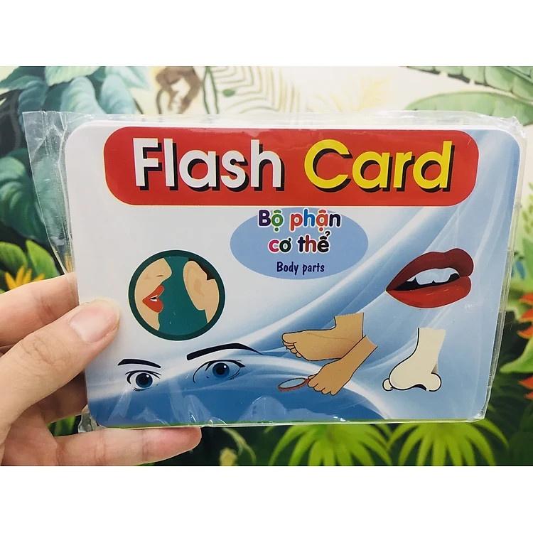 Bộ thẻ học thông minh cho bé từ 0 đến 3 tuổi Flashcard Song Ngữ - Hàng Chính Hãng dododios