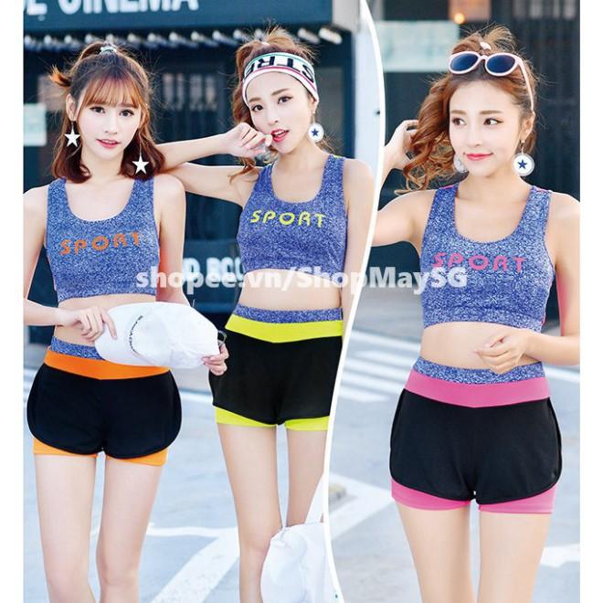 freeship Áo Tắm Kiểu Sport AT043 (Màu Ngẫu Nhiên) (bikini đồ bơi)