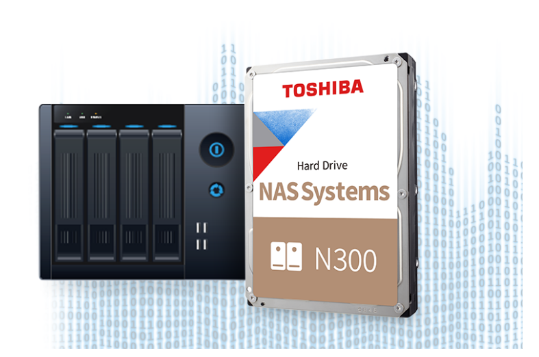 Combo ổ cứng mạng Nas Terra Master F2-210 2 khay + ổ cứng HDD Nas Toshiba N300 4TB - hàng chính hãng