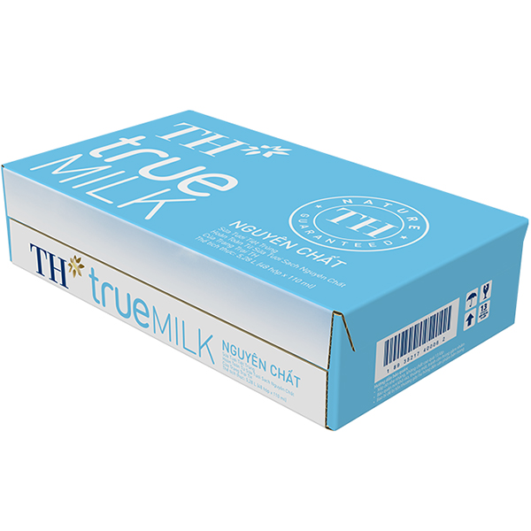 Thùng 48 Hộp Sữa Tươi Nguyên Chất Tiệt Trùng TH True Milk 110ml/Hộp
