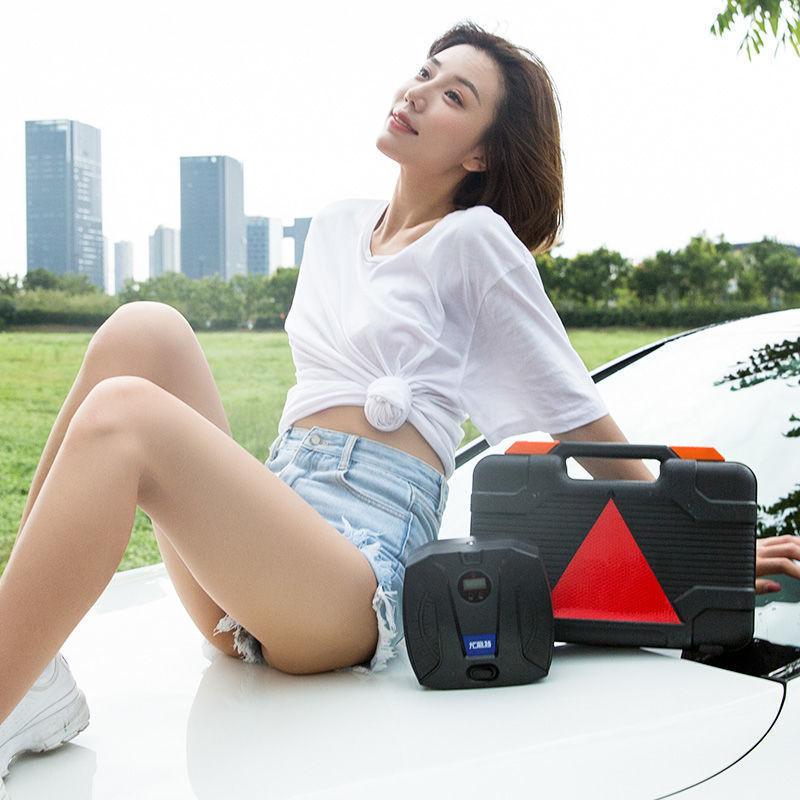 Khuyến mãi máy bơm hơi ô tô Ulite 371 ô tô máy bơm hơi lốp ô tô điện 12v máy bơm hơi cao áp