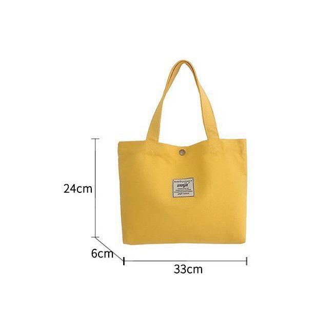 Túi tote vải canvas cỡ nhỏ đeo chéo trơn mềm đi học đẹp giá rẻ TT2